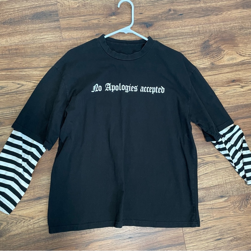 No Apologies Accepted Long sleeve shirt